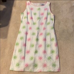 Colorful sleeveless dress